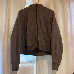 lulu scuba full zip oversized